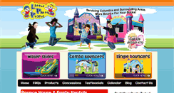 Desktop Screenshot of littlepartypeople.net
